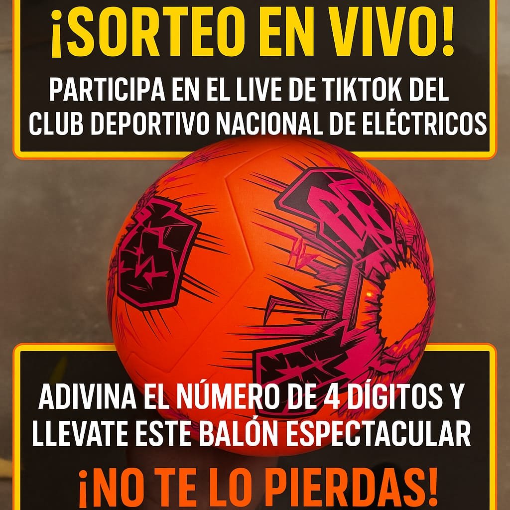 sorteo de balon club de futbol nacional de electricos sorteo de balon club de futbol nacional de electricos